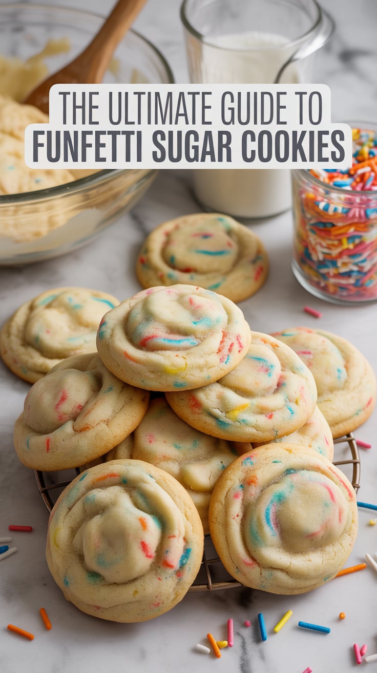 Picture your kitchen filled with laughter as you bake these delightful cookies, each one bursting with playful colors and delicious vanilla flavor. The cheerful sprinkles not only enhance the taste but also elevate any moment, turning simple snacks into festive delights.