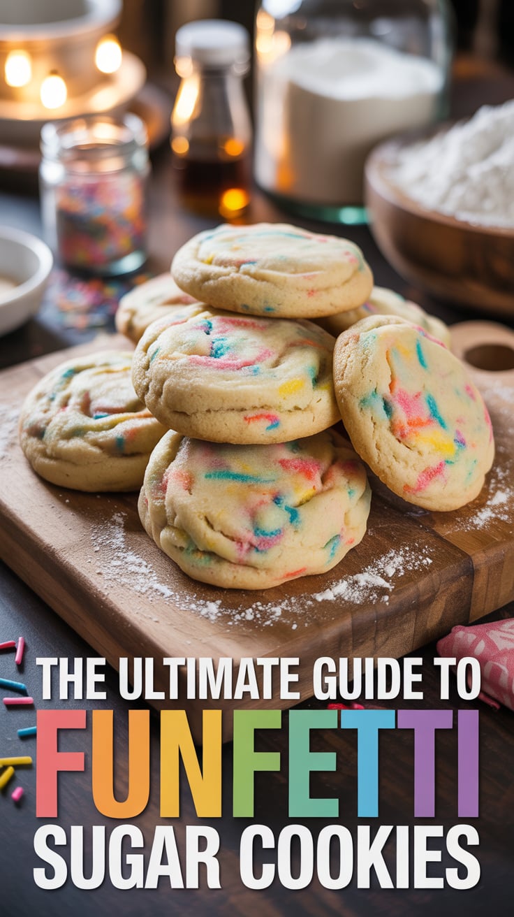Step into a world of sweetness and celebration with Funfetti Sugar Cookies, where classic flavors meet a vibrant twist. Imagine biting into a soft cookie packed with colorful sprinkles that bring joy and cheer to every occasion, making them the perfect treat for birthdays, holidays, or just because.