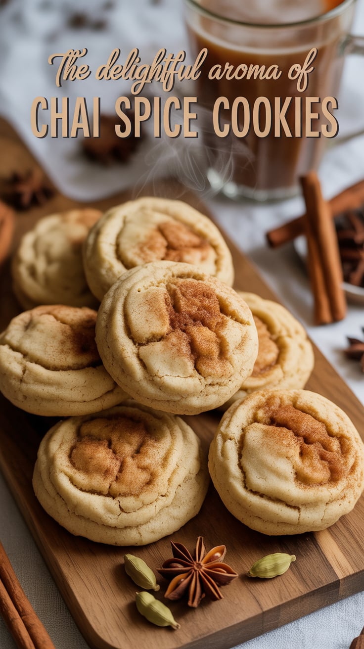 Step into a cozy kitchen as the delightful aroma of chai spice cookies fills the air, enveloping you in warmth and nostalgia. With a perfect blend of aromatic spices like cinnamon, cardamom, and ginger, these cookies promise to transform any gathering into a cherished occasion.