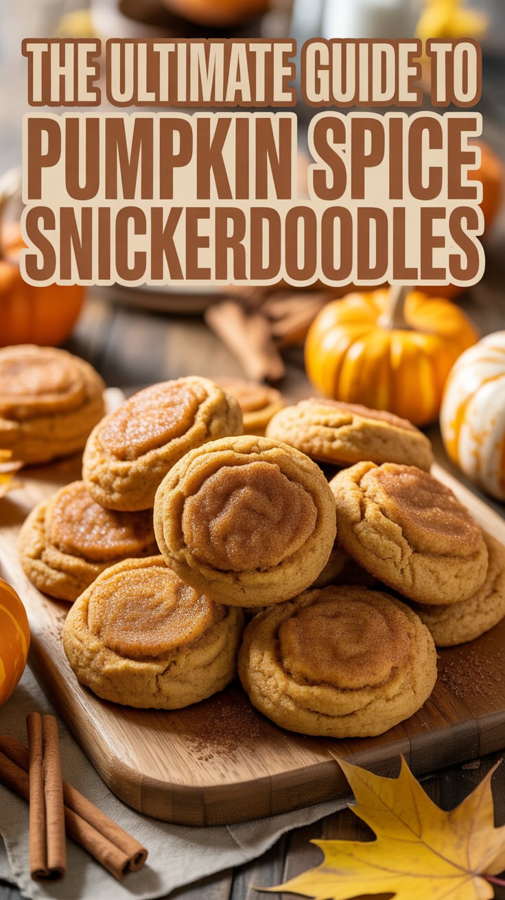 Picture the cozy moments spent in your kitchen as the sweet aroma of cinnamon and nutmeg fills the air. These snickerdoodles are not just cookies; they’re a celebration of the season, perfect for sharing with friends and family during chilly nights and festive gatherings.