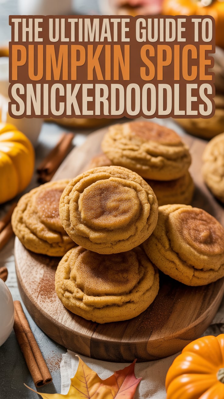 Embrace the essence of fall with Pumpkin Spice Snickerdoodles, where traditional flavors meet a seasonal twist. Imagine biting into a soft, chewy cookie adorned with warm spices that evoke the spirit of pumpkin pie, making these treats a must-have for autumn gatherings.