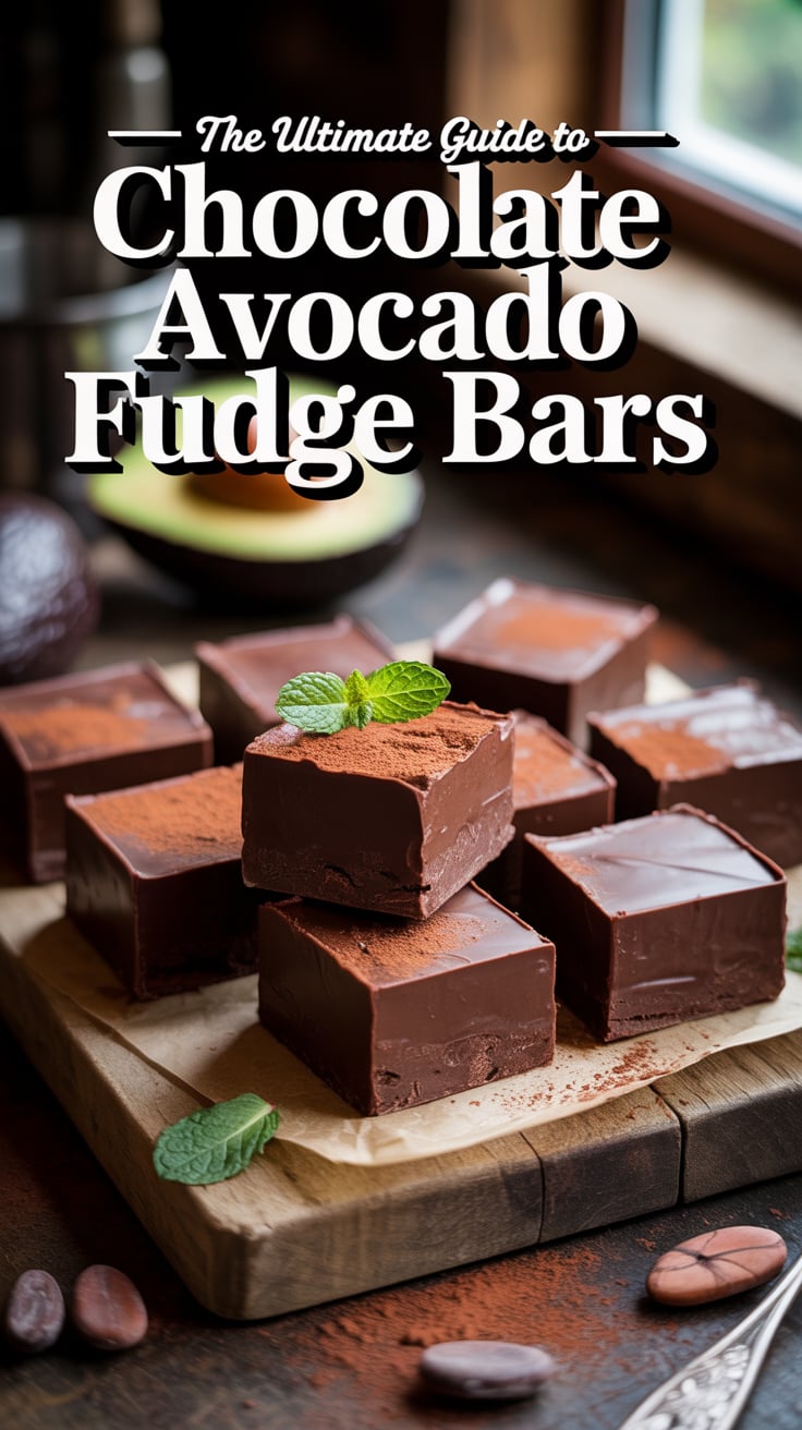 Experience the magic of avocados in dessert form with these velvety fudge bars that redefine what it means to enjoy chocolate. Perfectly dense and fudgy, this recipe is a delightful surprise for anyone looking to indulge without the extra calories.