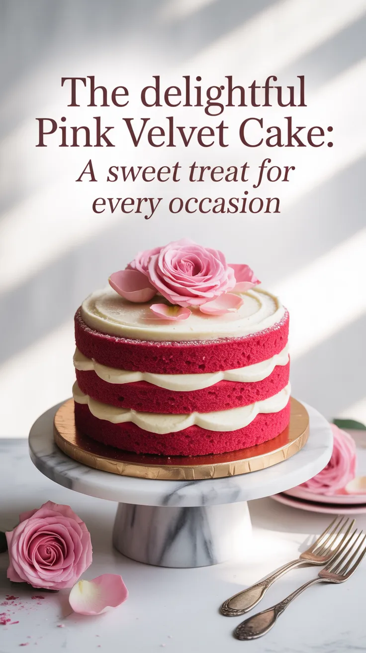 With its charming color and luscious cream cheese frosting, this cake isn’t just a dessert; it's a reason to gather. Whether it's a birthday party or a cozy afternoon tea, this recipe is designed to bring smiles and create sweet moments.