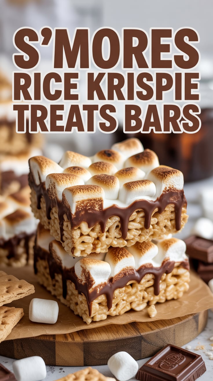 Imagine sinking your teeth into a chewy, crispy bar that captures the essence of campfire s'mores in every bite. This recipe will guide you through creating a delectable treat that’s sure to impress friends and family alike.
