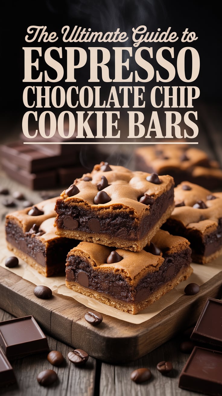 Dive into a world of flavor with Espresso Chocolate Chip Cookie Bars, where rich coffee meets gooey chocolate in a delightful dessert. This ultimate guide offers step-by-step instructions for creating a treat that’s perfect for coffee lovers and dessert enthusiasts alike.