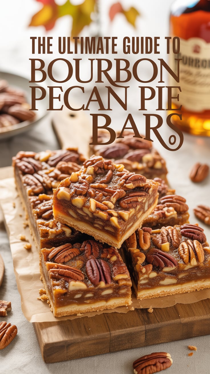 Delight your taste buds with the rich flavors of Bourbon Pecan Pie Bars, where buttery crust meets a gooey pecan filling infused with a hint of bourbon. This ultimate guide will show you how to create a decadent dessert that’s perfect for any occasion.