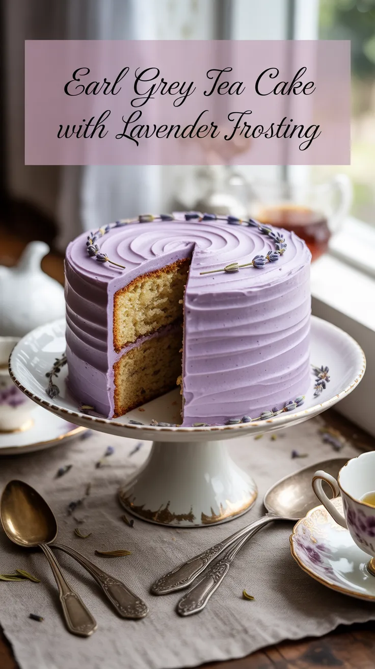 Imagine slicing into a beautifully layered cake that boasts a fragrant tea flavor and a luxurious, floral frosting. This Earl Grey Tea Cake is not just a dessert; it's an exquisite experience that will impress your guests and leave them craving more.