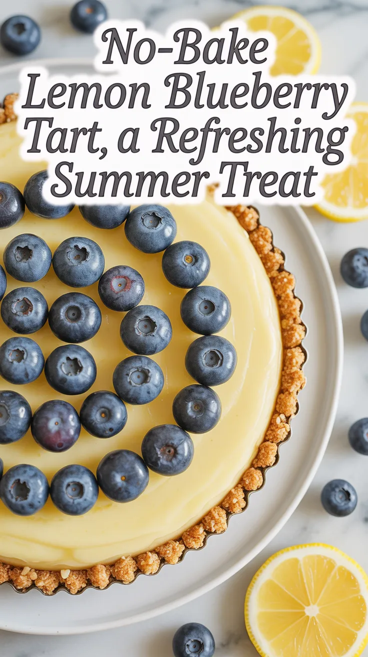 Indulge in a guilt-free treat packed with fresh flavors and wholesome ingredients. With its tempting balance of tart and sweet, this dessert is not only delicious but also a visually stunning centerpiece for your summer table.