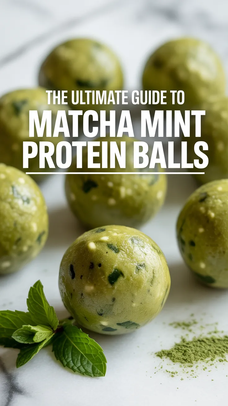 Revitalize your snacking routine with these Matcha Mint Protein Balls, where vibrant matcha meets refreshing mint for a delightful and energizing treat. Packed with nutrients, they make the perfect on-the-go snack or post-workout boost.