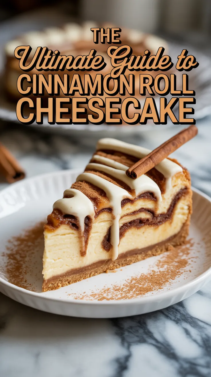 Dive into a world of delightful flavors with The Ultimate Guide to Cinnamon Roll Cheesecake, where two beloved desserts collide in a mouthwatering masterpiece. This unique recipe combines the warm, comforting taste of cinnamon rolls with the rich, creamy indulgence of cheesecake, creating a treat that's truly irresistible.