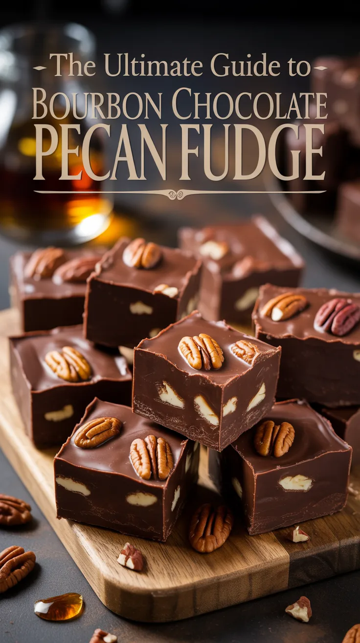 Whether you're indulging after dinner or gifting a batch to loved ones, this bourbon chocolate pecan fudge is the ultimate crowd-pleaser. Join us on this delicious journey and learn how to create a fudge that’s both indulgent and memorable!