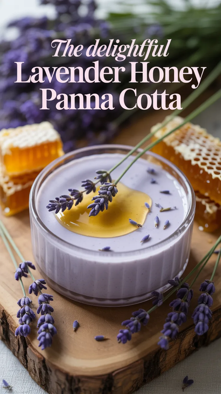 Experience the delightful texture that comes from this velvety panna cotta, which melts in your mouth and leaves a lingering floral sweetness. Each spoonful is a celebration of flavors that evoke warmth and relaxation, making it a standout dessert for any occasion.