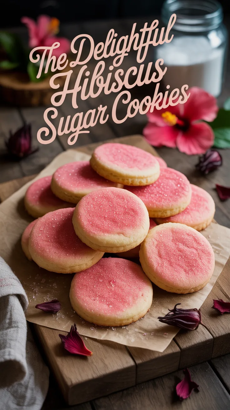 Step into a vibrant culinary adventure with hibiscus sugar cookies, where floral elegance meets sweet indulgence. This guide will take you through the process of creating these visually stunning and deliciously unique treats that add a touch of whimsy to any occasion.