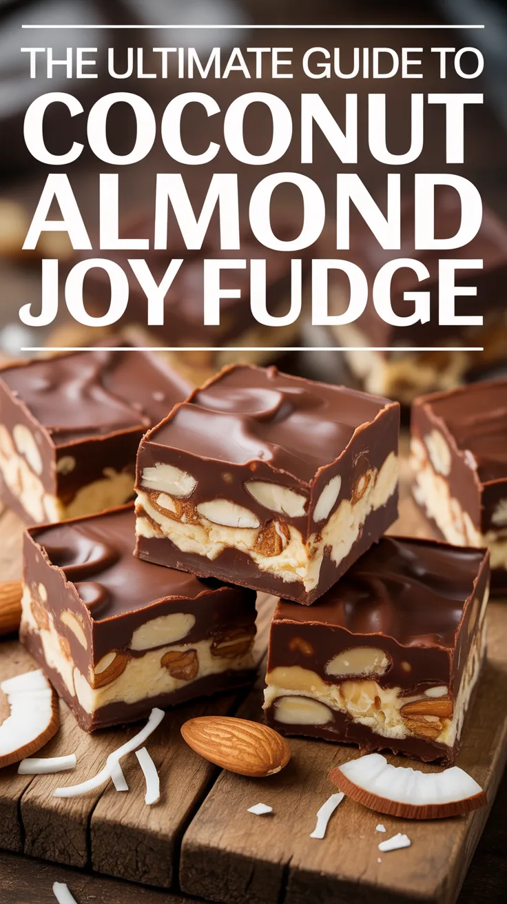 Whether you're planning a festive gathering or simply craving a sweet indulgence, this coconut almond joy fudge is sure to impress. Join us on this culinary adventure and treat yourself to a delicious twist on a classic favorite!