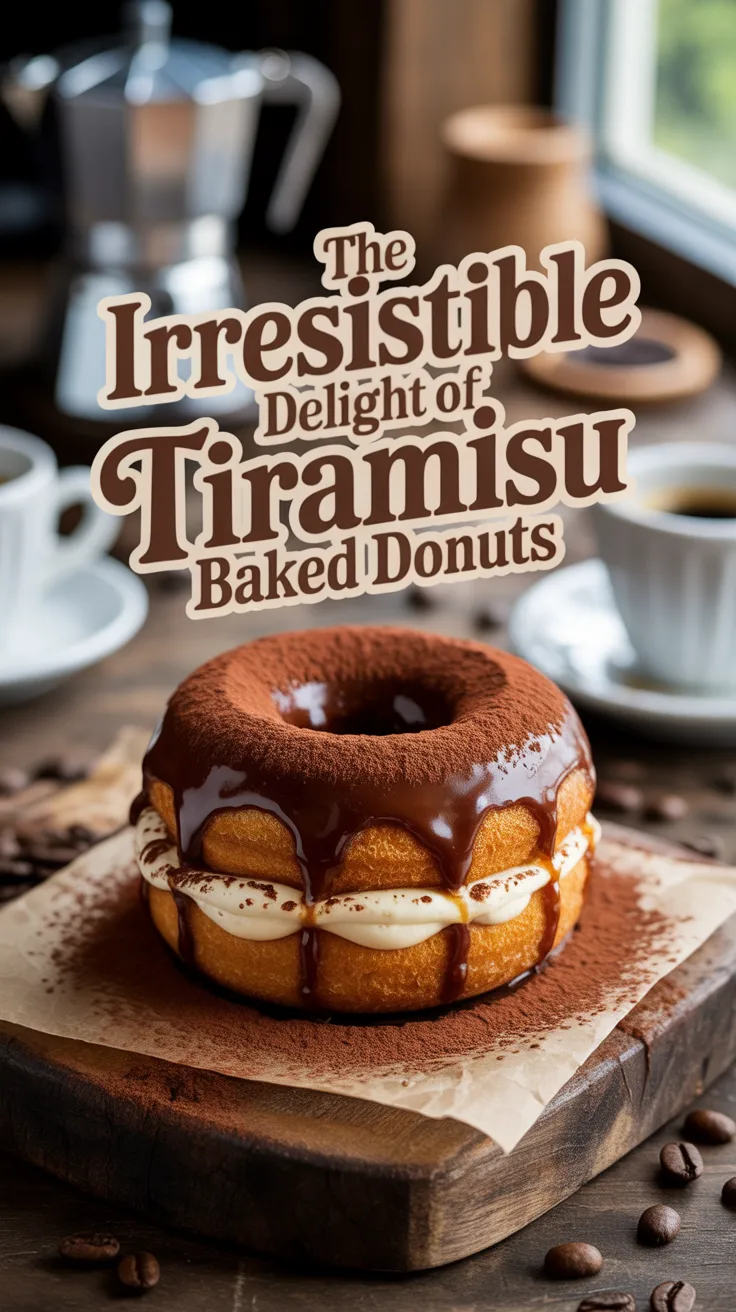 Impress your friends and family with a fun twist on a classic dessert. Tiramisu Baked Donuts are not only easy to make but are also a delightful way to explore the harmonious flavors of coffee and mascarpone. Explore the secrets behind creating these irresistible treats that are sure to wow any crowd.