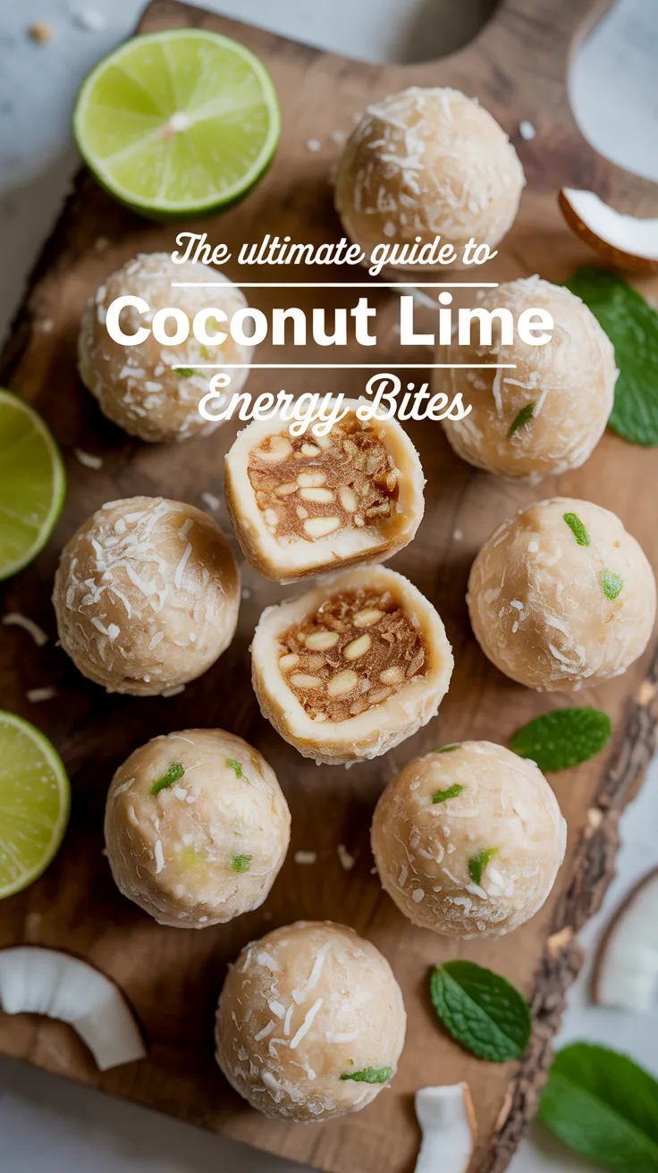 Experience the refreshing zing of lime combined with the sweetness of coconut in every bite. These energy bites not only taste amazing but also provide a burst of flavor that will leave you feeling energized and satisfied.