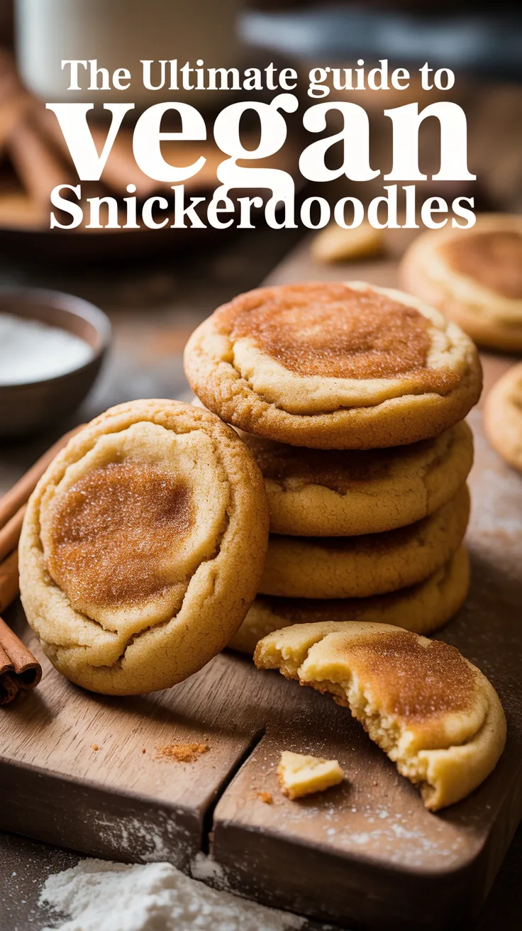 Join us on this baking adventure, where every cookie holds the promise of nostalgia, comfort, and plenty of deliciousness. Dive into this ultimate guide and transform your dessert game with these irresistible vegan snickerdoodles!