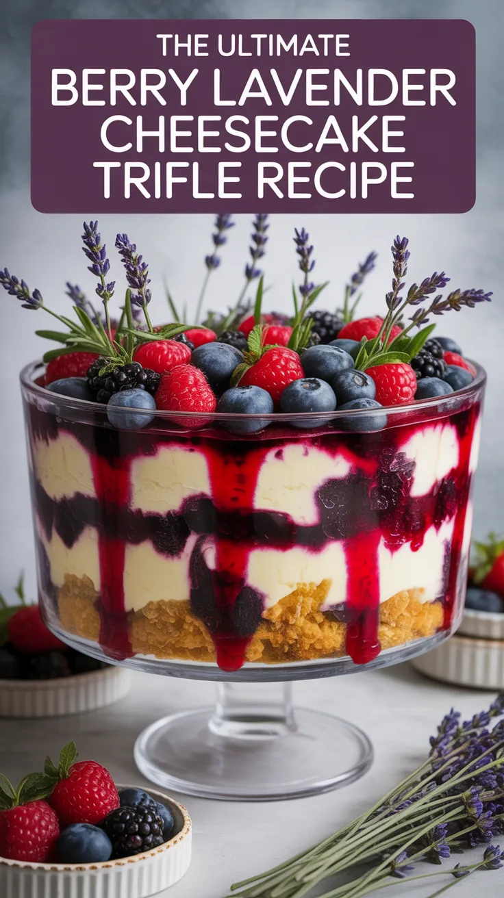 Impress your friends and family with a dessert that’s not only easy to make but also looks fabulous on any table. The vibrant colors and elegant presentation will have everyone reaching for seconds while you bask in the compliments!