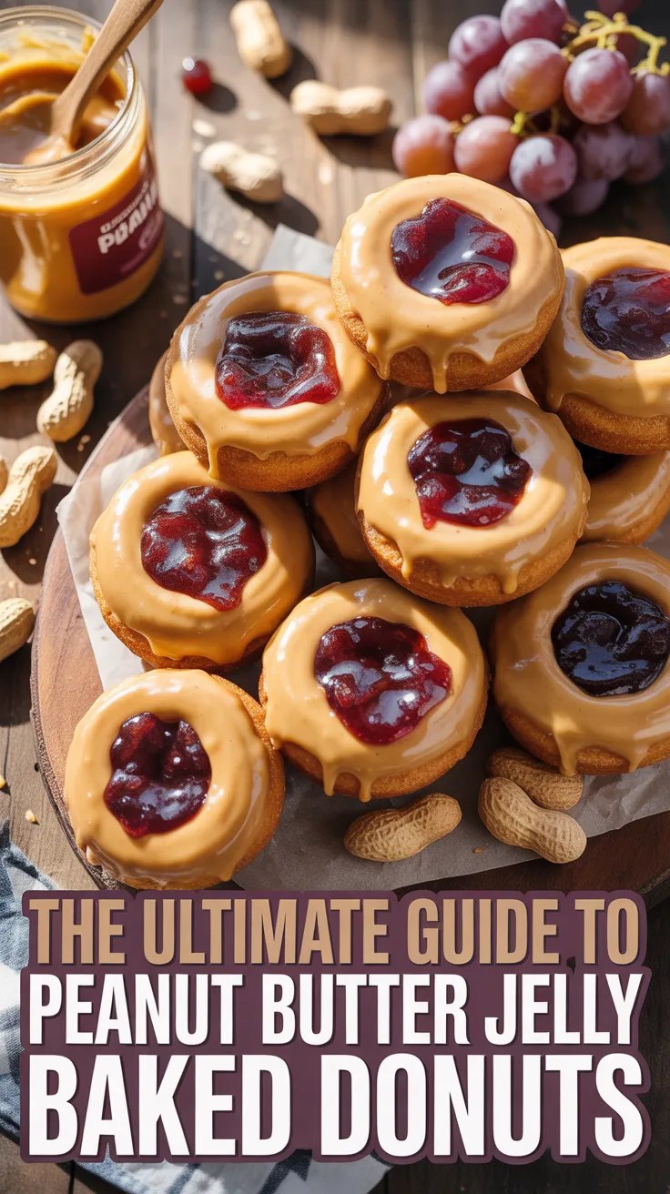 Unleash your inner baker with a recipe that puts a fun spin on the classic peanut butter and jelly. These baked donuts are both fluffy and flavorful, packed with creamy peanut butter and topped with a vibrant jelly glaze. Dive into the full recipe to bring this delightful fusion to your kitchen.