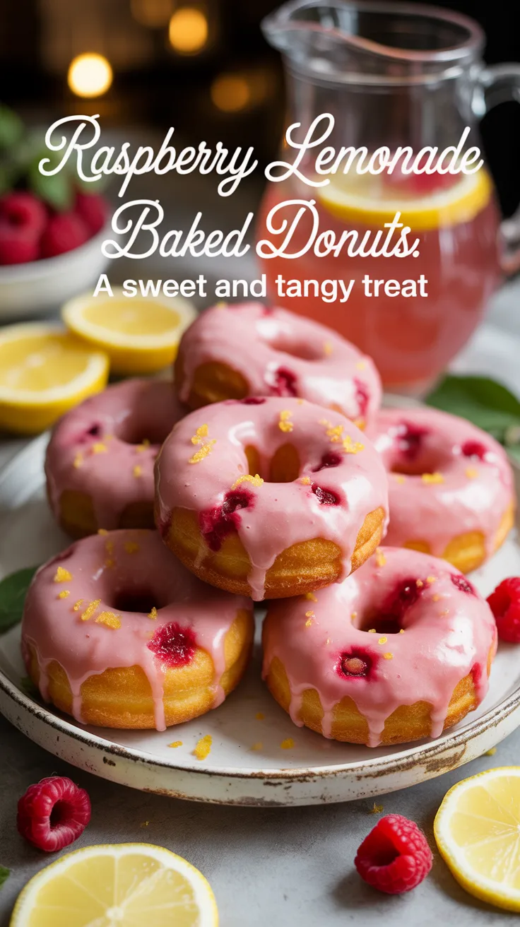 Imagine indulging in a warm, fluffy donut infused with the zingy taste of raspberry and lemon. These baked donuts are not only a treat for your taste buds but also a healthier alternative to traditional fried options. Dive into the recipe and experience a refreshing twist on a classic favorite.