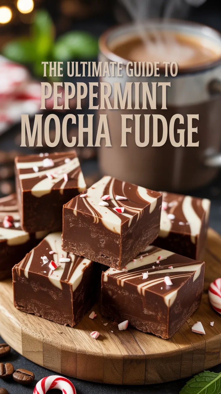 Discover the delightful swirl of peppermint and coffee that elevates this fudge to new heights. Each bite offers a decadent experience, blending contrasting textures that will leave you craving more.