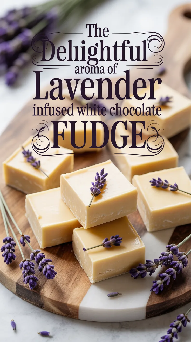 Discover the art of infusing fudge with floral notes, creating a delicate balance between sweetness and fragrant lavender. This simple recipe allows you to indulge in a beautifully fragrant confection that’s both mesmerizing and delicious.