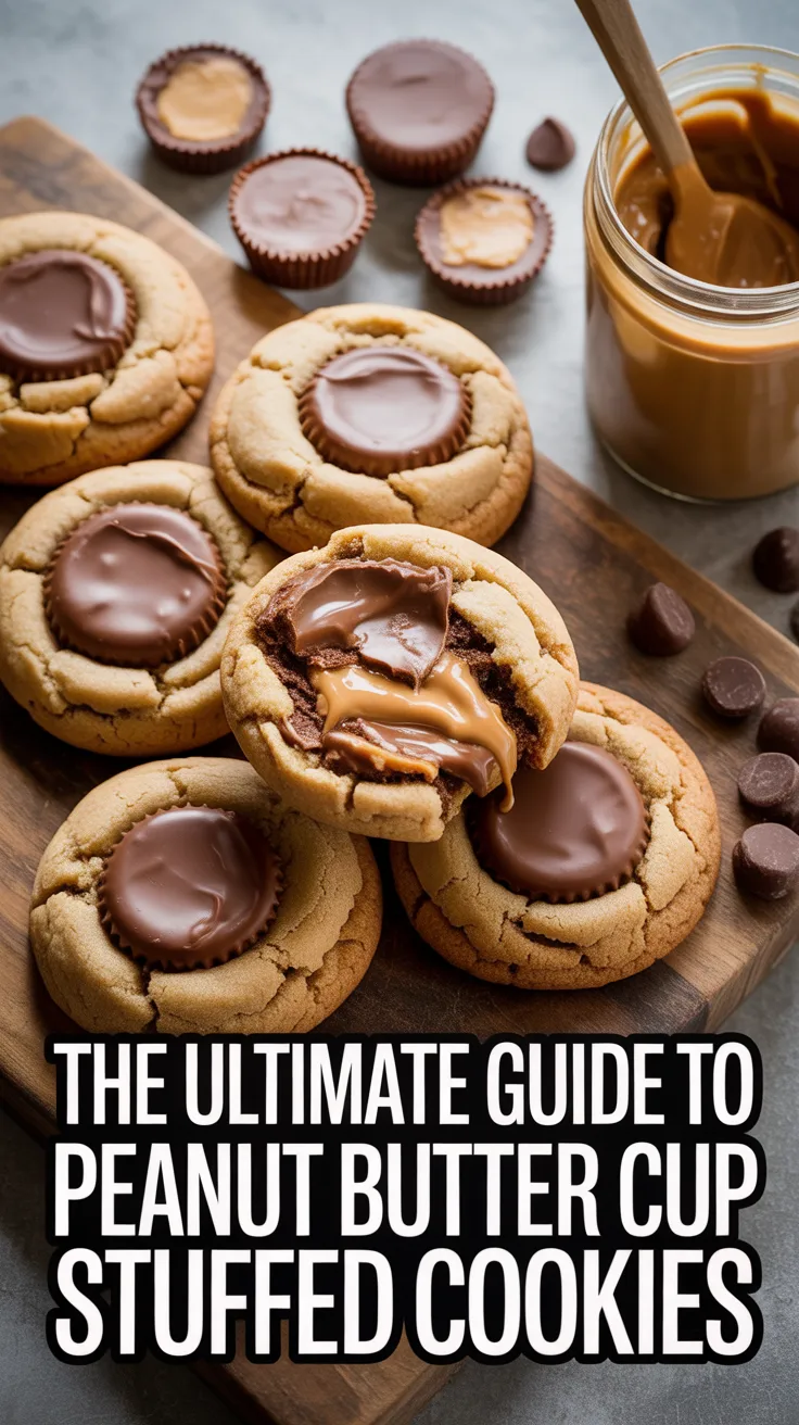 Imagine the joyful surprise of biting into a soft cookie only to discover a melted peanut butter cup hidden inside. Learn how to achieve that perfect balance between chewy and decadent, making these cookies a must-try for any peanut butter lover.