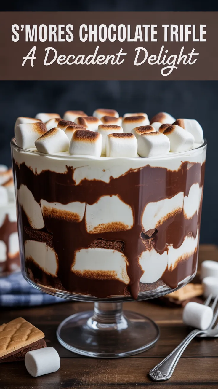 Recreate the classic campfire treat in a sophisticated new form. Each spoonful offers a nostalgic burst of flavor, combining the warmth of chocolate with the delightful texture of toasted marshmallows, making it a sure crowd-pleaser at your next gathering.