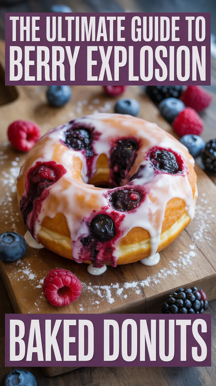 Picture your kitchen filled with the sweet aroma of freshly baked donuts, each one overflowing with juicy berries. These Berry Explosion Baked Donuts promise a delightful combination of sweetness and tartness that will leave everyone eager for more. Discover the secrets to making these irresistible treats!