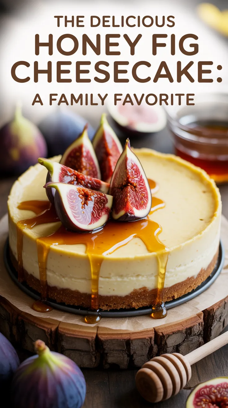 Whether you’re celebrating a milestone or simply looking to brighten up your weeknight dessert, the Honey Fig Cheesecake is a must-try. Don’t miss out on the opportunity to create sweet memories with this delicious family favorite!