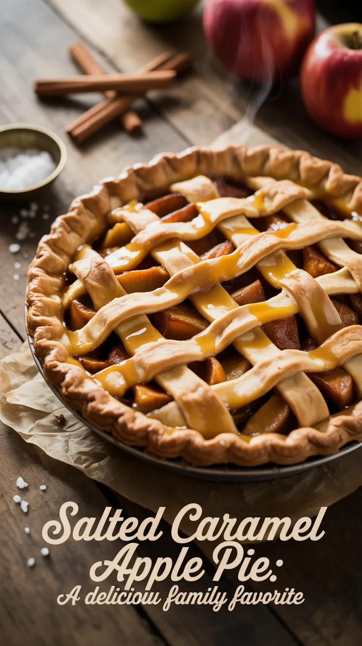 Experience the perfect harmony of sweet and savory with our Salted Caramel Apple Pie. Each bite offers an indulgent blend of buttery crust, tender apples, and a rich caramel drizzle that takes this classic dessert to new heights.