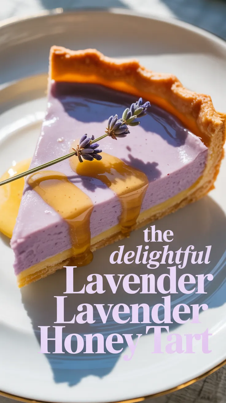 Explore creative serving suggestions that make this dessert a showstopper. Whether garnished with fresh herbs or accompanied by a dollop of whipped cream, Lavender Honey Tart is sure to charm your guests and become a highlight of your dessert repertoire.