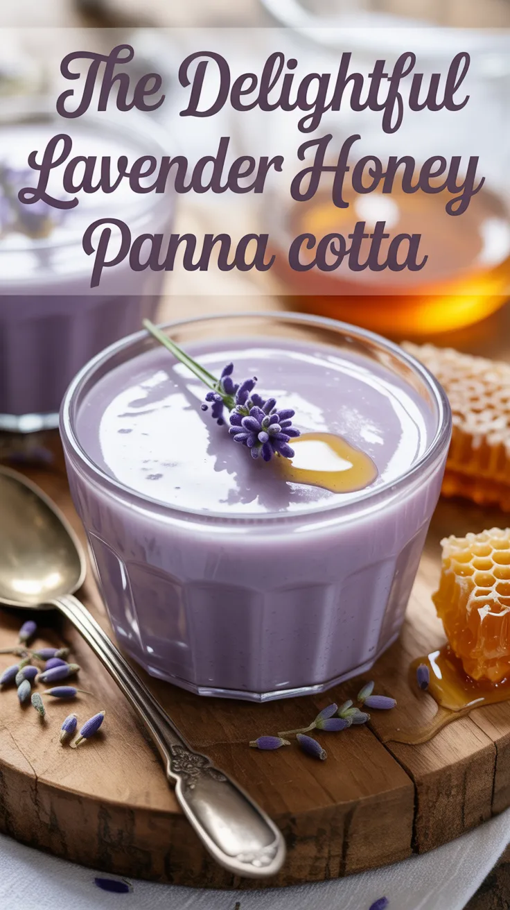 Experience the delightful texture that comes from this velvety panna cotta, which melts in your mouth and leaves a lingering floral sweetness. Each spoonful is a celebration of flavors that evoke warmth and relaxation, making it a standout dessert for any occasion.