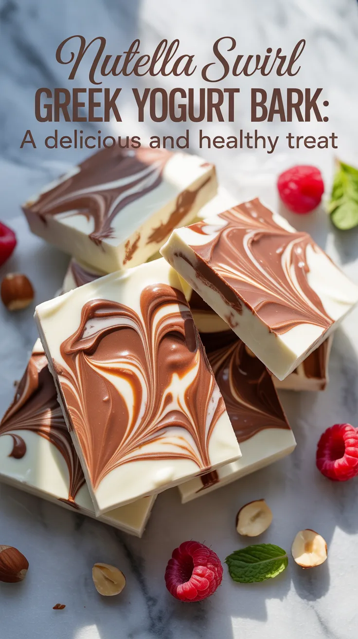 Discover the simplicity of preparing this visually stunning dessert that requires no baking. Perfect for warm days or as a quick dessert option, it’s a refreshing way to enjoy the flavors of hazelnut and chocolate while boosting your protein intake.