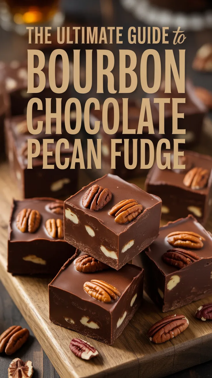 Indulge in the rich and sophisticated flavors of bourbon chocolate pecan fudge, where smooth chocolate meets the warmth of bourbon and the crunch of toasted pecans. Each bite offers a delightful combination that will tantalize your taste buds and elevate your dessert game.