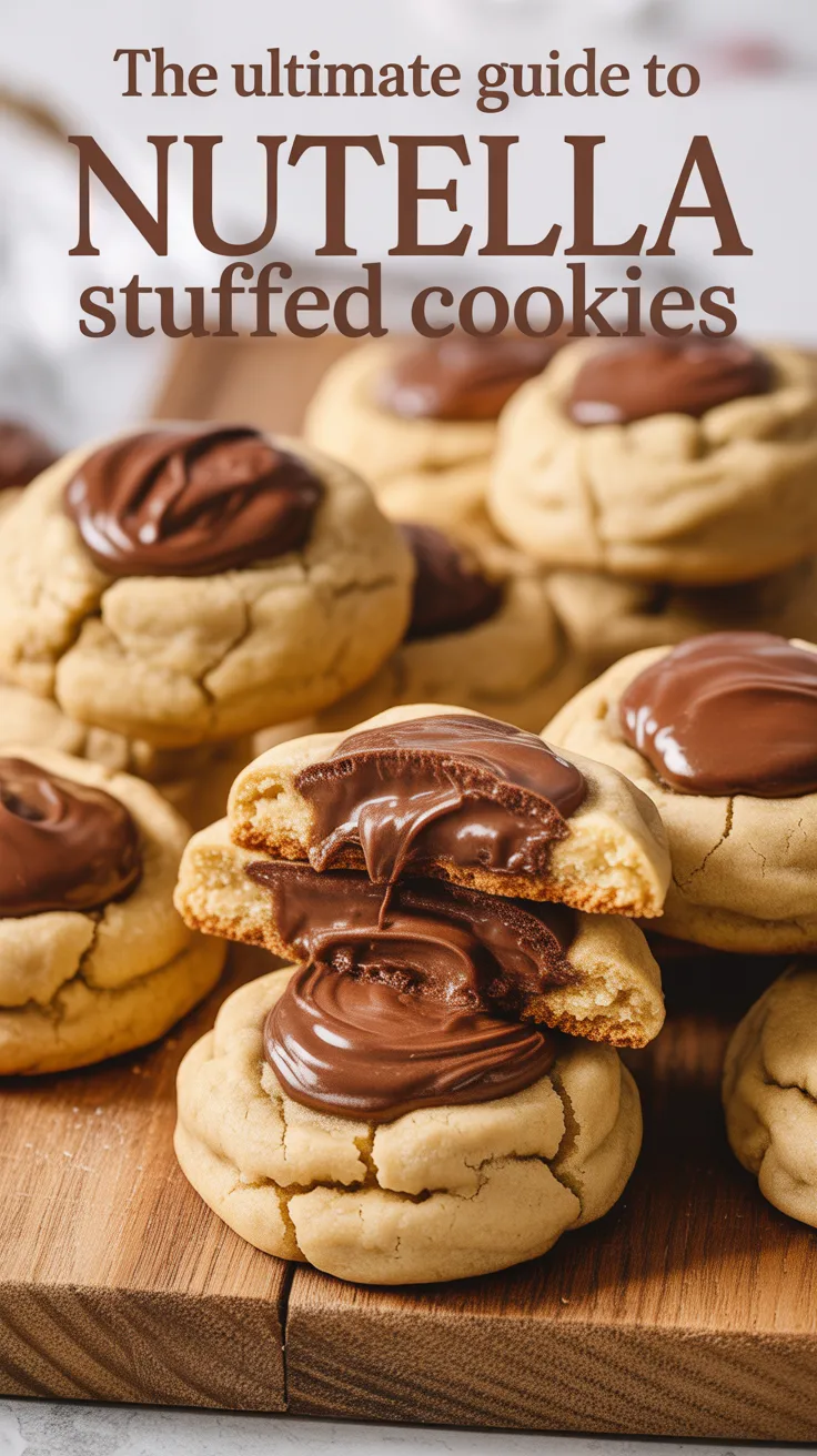 Indulge in the ultimate dessert fantasy with Nutella stuffed cookies that combine rich chocolatey goodness with a gooey, molten center. This guide reveals the secrets to achieving the perfect balance of crunchy and chewy, ensuring every bite is a delightful experience.