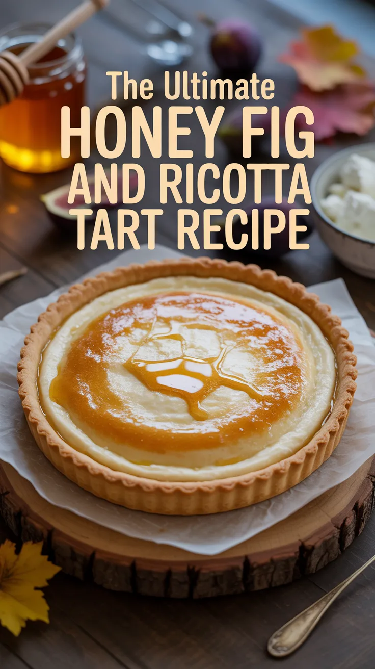 Celebrate the joys of seasonal ingredients with the Ultimate Honey Fig and Ricotta Tart, a delightful fusion of textures and flavors. Perfect for summer picnics or cozy dinner parties, this tart is sure to become a cherished favorite that showcases the beauty of fresh produce and homemade goodness.