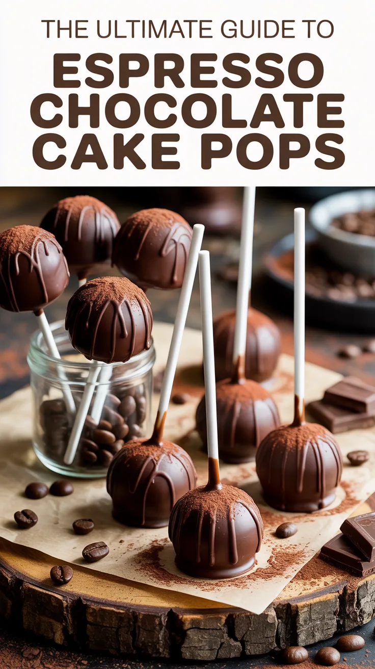 Dive into the rich world of Espresso Chocolate Cake Pops, where bold coffee flavor meets decadent chocolate in a perfect harmony of tastes. These irresistible treats are not only a delight for your palate but also a visual treat that will stand out on any dessert table.