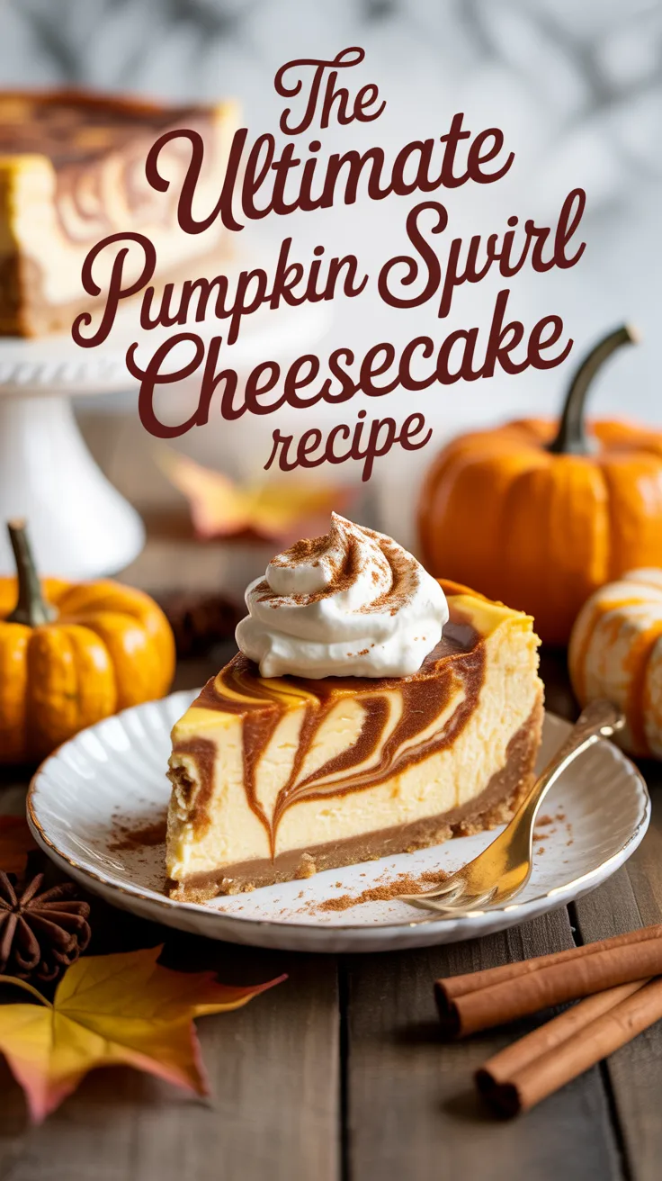 Dive into the season of cozy flavors with a Pumpkin Spice Swirl Cheesecake that combines creamy indulgence with warm spices. This delightful dessert is perfect for fall gatherings, bringing a touch of festive cheer to your table.