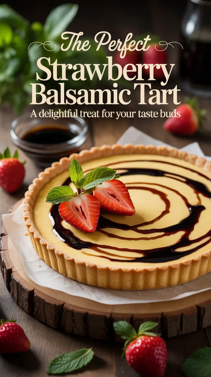 Invite friends and family to indulge in this memorable dessert that’s perfect for summer gatherings or festive celebrations. The Perfect Strawberry Balsamic Tart promises to become a beloved favorite, blending classic flavors with a modern twist that will keep everyone coming back for more.