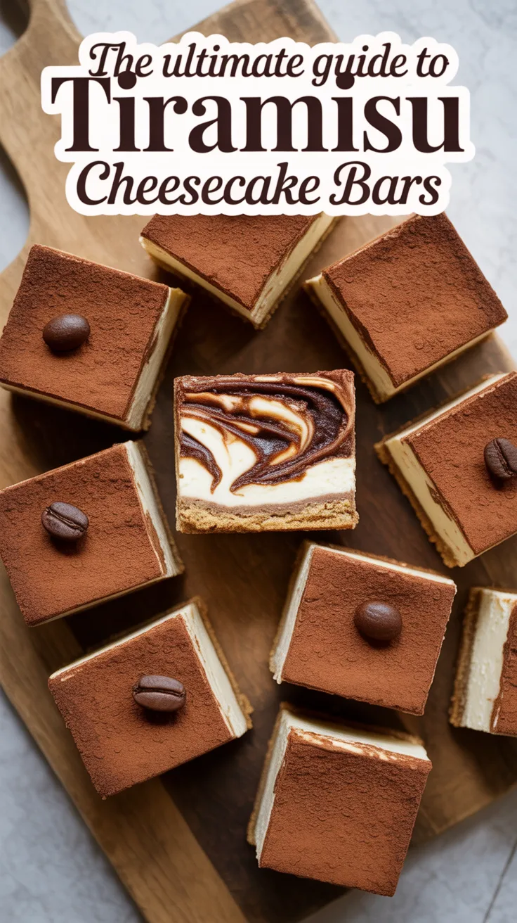 Step into dessert paradise with Tiramisu Cheesecake Bars, where the classic Italian favorite meets rich, creamy cheesecake. This guide will take you through every delicious layer, ensuring your creation is as impressive as it is indulgent.