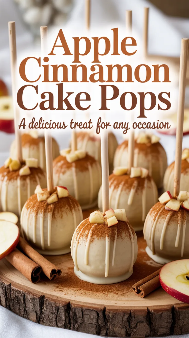 Discover the simplicity behind crafting these scrumptious cake pops that bring all the beloved flavors of apple pie in a playful, portable form. With just a few ingredients, you can create a dessert that will have everyone reaching for seconds.