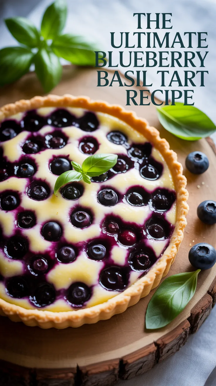 Discover how this stunning tart can transform your dessert table into a culinary masterpiece. The buttery crust provides the ideal foundation for the luscious filling, and the pop of color from the fresh blueberries makes it a show-stopper for any occasion.