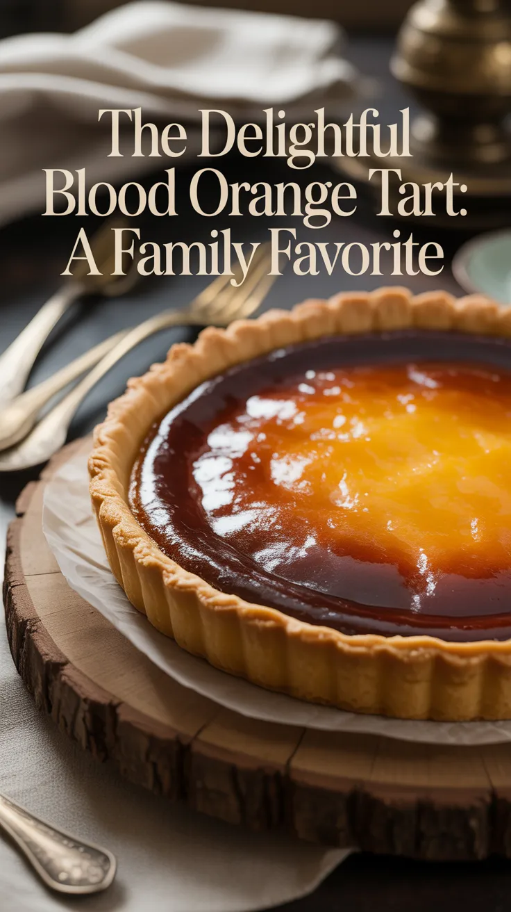 Uncover tips for enhancing the presentation and taste of this dessert, along with ideas for pairing it with delightful accompaniments. The Delightful Blood Orange Tart invites you to create sweet memories with loved ones around the table.