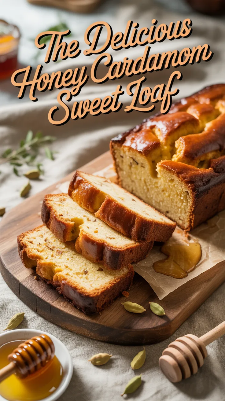 Experience the perfect harmony of warm spices and natural sweetness with this Honey Cardamom Sweet Loaf. The inviting aroma of cardamom fills your kitchen, promising a delightful treat that’s ideal for breakfast or an afternoon snack.