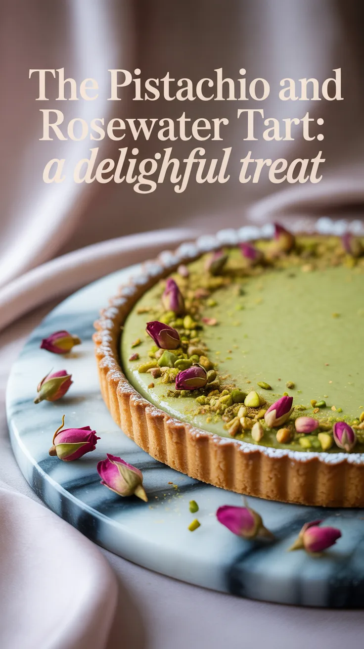 Dive into the simple yet sophisticated techniques that will elevate your baking skills. With our easy-to-follow recipe, you'll create a stunning Pistachio and Rosewater Tart that will impress everyone at the table and leave them craving more.