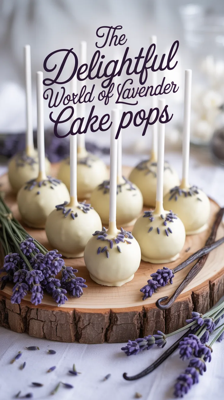 Elevate your dessert game with these delightful cake pops, which offer endless customization options. From beautiful decorations to creative flavor pairings, Vanilla Lavender Cake Pops invite you to unleash your culinary creativity while enjoying a unique flavor experience.