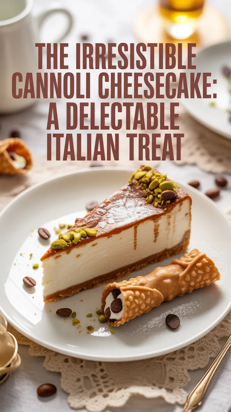 Discover how to elevate your dessert game with a creation that perfectly balances lightness and richness. The Irresistible Cannoli Cheesecake is ideal for celebrations or casual gatherings, impressing guests with its elegant presentation and exquisite taste.