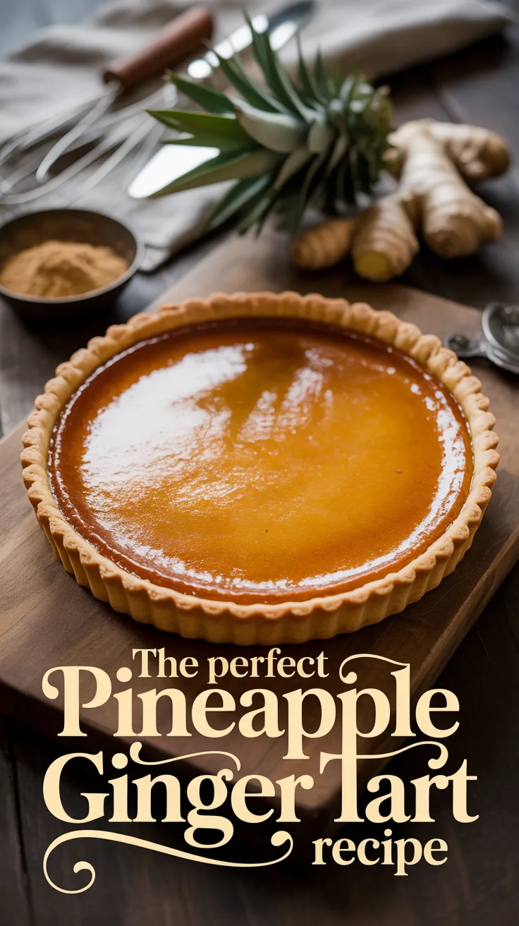 Embark on a tropical flavor adventure with the Perfect Pineapple Ginger Tart, a refreshing dessert that beautifully blends sweet and zesty notes. The vibrant combination of juicy pineapple and spicy ginger promises to capture your taste buds and refresh any gathering.