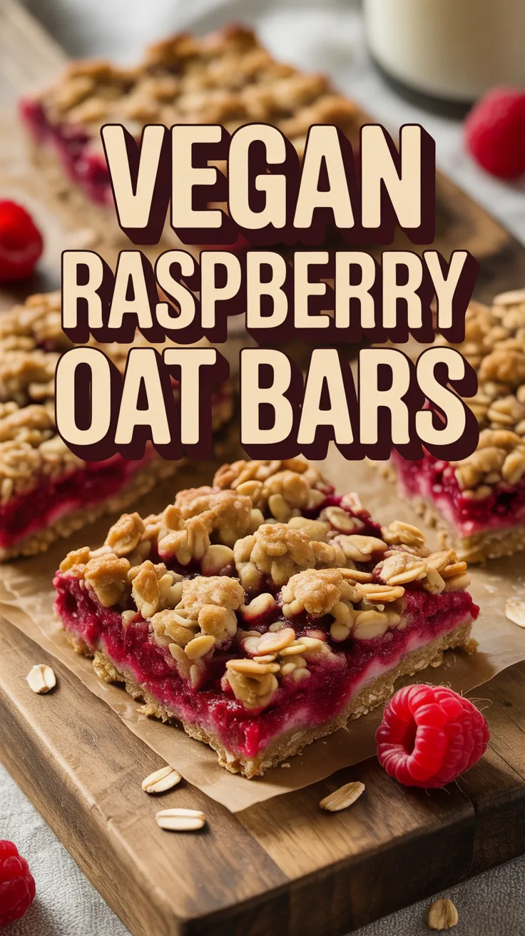 Picture the vibrant colors of fresh raspberries baked into a golden oat base, creating an appealing dessert that’s as beautiful as it is tasty. These bars are not only visually stunning but also packed with flavor, making them a hit with everyone in the family.